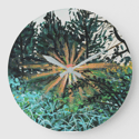 Light Blossom Acrylic Glass Clock