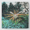 Light Blossom Acrylic Glass Clock