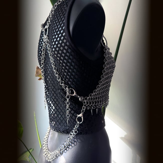 'Freyja Crop Top' - Ready to Ship