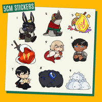 Stickers (BUY 2 GET 1 FREE)