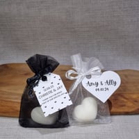 Image 1 of Wax Melt Wedding Favours - Organza Bags