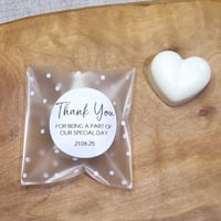 Image 3 of Wax Melt Wedding Favours - Polka Dot Pouches