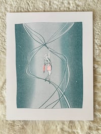 "Ascend" Tears of the Kingdom Risograph