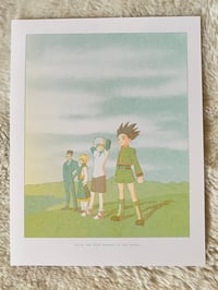 "Little Detours" Hunter x Hunter Risograph