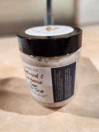 Image 1 of Cardamom & Teakwood sugar scrub- 8 oz