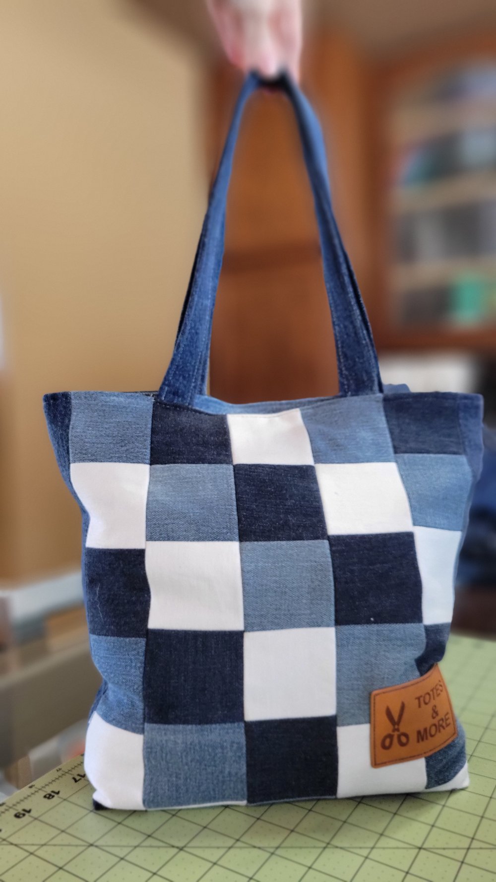 Image of Patchwork Tote Bag( was $75.00)