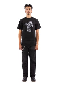 Image 2 of GATO VAQUERO TEE BLACK