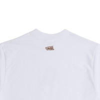 Image 3 of BROWN BERET TEE WHITE
