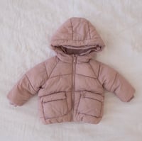 Image 1 of Zara puffer jacket 6-9 months