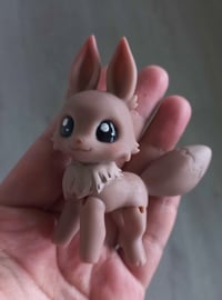 Image 4 of Eevee Pokemon Micro 1/12 Ball Jointed Doll [FANART]