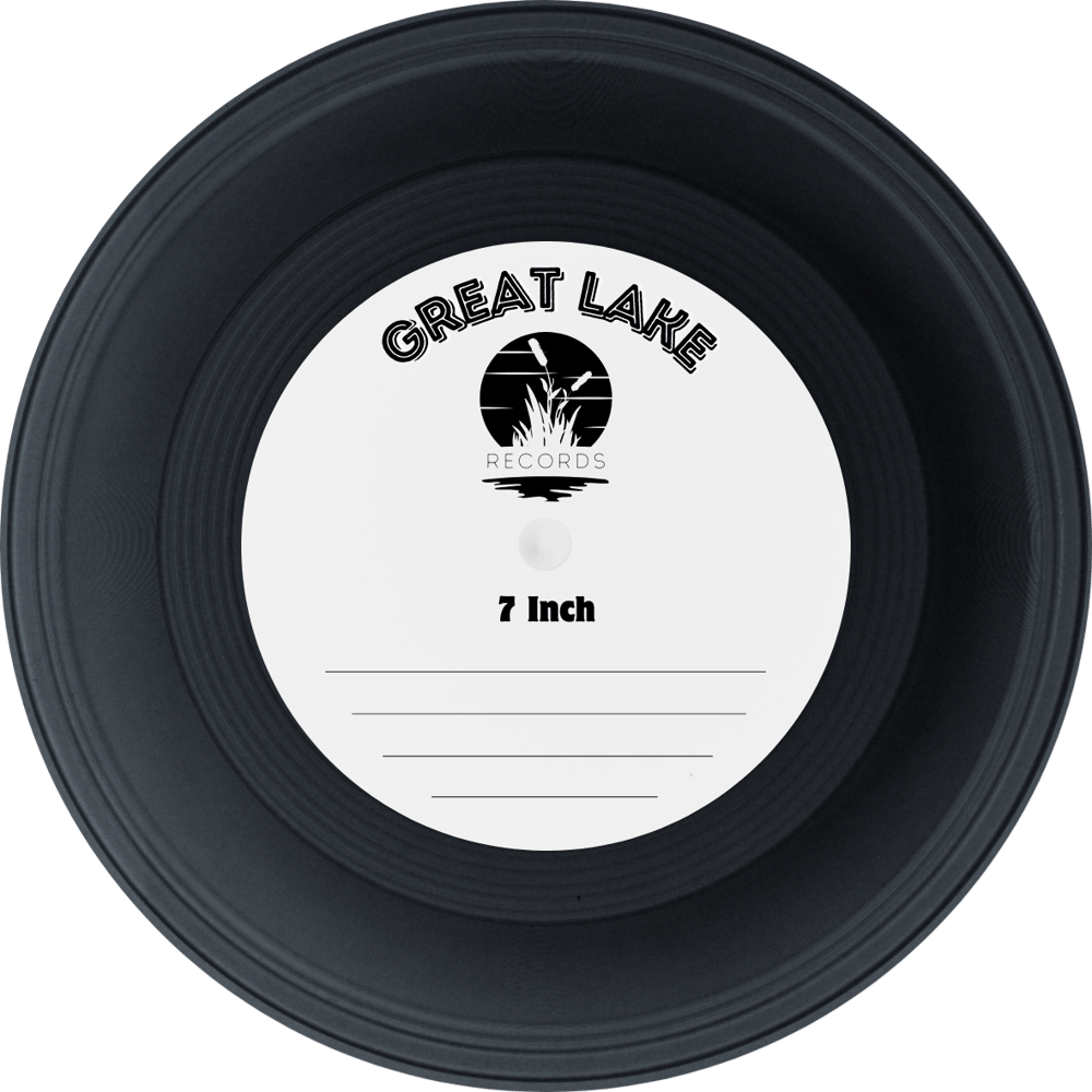 7” Lathe Cut Vinyl Record