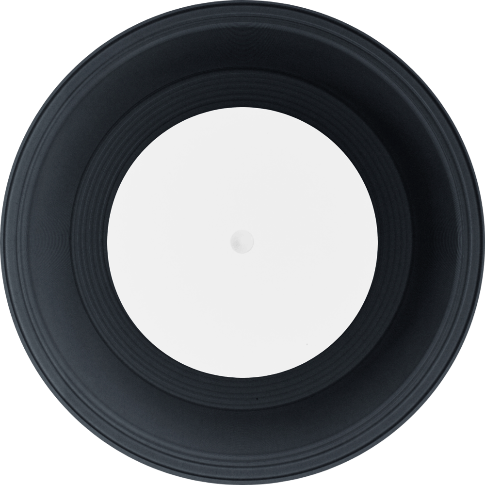 7” Lathe Cut Vinyl Record