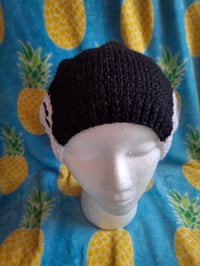 Image 2 of Knitting Pattern for Bride of Frankenstein Hair Hat