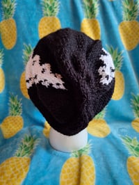 Image 3 of Knitting Pattern for Bride of Frankenstein Hair Hat