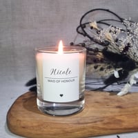 Image 3 of Personalised Bridesmaid Candle