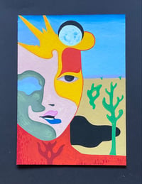 On the desert shore
