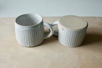 Image 2 of PINSTRIPE MUG