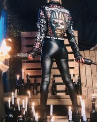 Image 1 of DEATH OR GLORY MAIDEN BIKER JACKET 