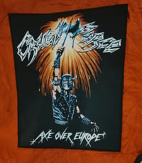 Axe Over Europe | Backpatch