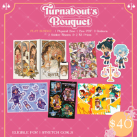 Turnabout's Bouquet | Flat Bundle