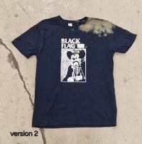 Image 3 of Black Flag Mickey Mouse bleached t-shirt