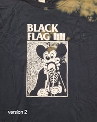 Image 5 of Black Flag Mickey Mouse bleached t-shirt