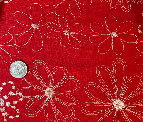 Image of Red Linen Daisy