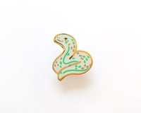 Image 1 of Sheltopusik - Tiny Reptile Enamel Pins