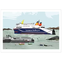 Calmac to Stornoway Print