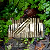Image 1 of Solstice Hazel Ogham Staves (D252)