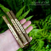 Image 5 of Solstice Hazel Ogham Staves (D252)