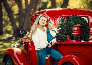 Image of Red Truck Christmas Minis