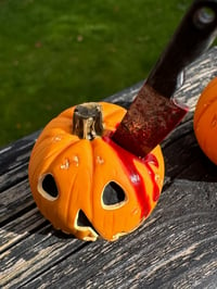 Image 2 of Bloody Halloween Pumpkin