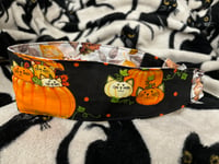 Image 1 of Pumpkin Cat Reversible Headband