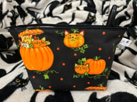 Image 2 of Pumpkin Cat Zipper Pouch