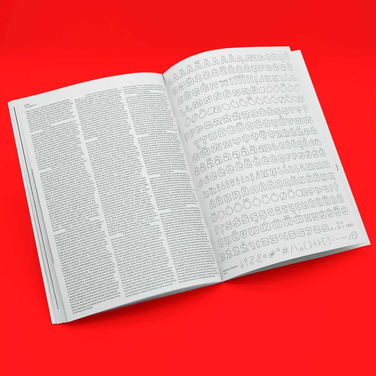 Image of Brass: The typeface / The film director