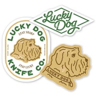 Lucky Dog Knife Co. Sticker Pack