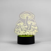 Image 2 of Acrylic Mushroom Table Lamp
