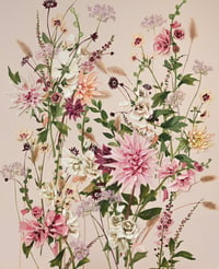 Image 1 of DAHLIA SYMPHONY - GICLÉE PRINT