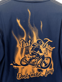 Image 4 of VESTE WORKER COURTE / INDIGO / FLAT TRACK