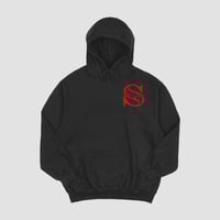 Red Connection Pullover Hoodie