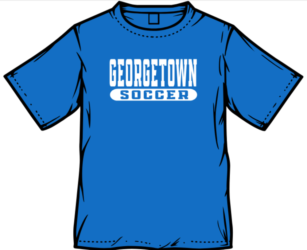 Image of 2025 Georgetown Soccer T-shirt