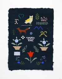 baby sampler (7x5'') 1