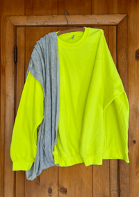 Image 1 of Twist Sweatshirt Neon