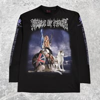 Image 1 of *Rare* Cradle Of Filth 1997 ‘Spearheading Millennial War’ Longsleeve Shirt