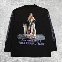 Image 2 of *Rare* Cradle Of Filth 1997 ‘Spearheading Millennial War’ Longsleeve Shirt