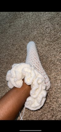 Full Bloom Ruffled Socks