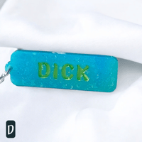 Image 4 of Cussword keychain "Dick"