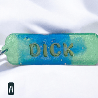 Image 1 of Cussword keychain "Dick"