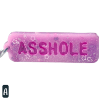 Image 1 of Cussword keychain "Asshole"